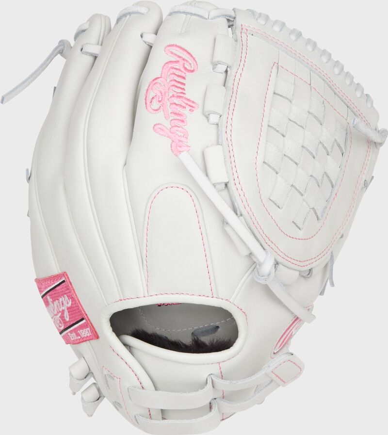 Liberty Advanced Color Series 12 in Fastpitch Glove, White/Pink