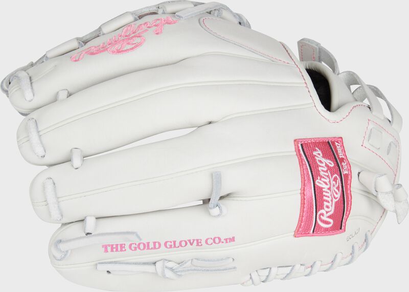 Liberty Advanced Color Series 12 in Fastpitch Glove, White/Pink