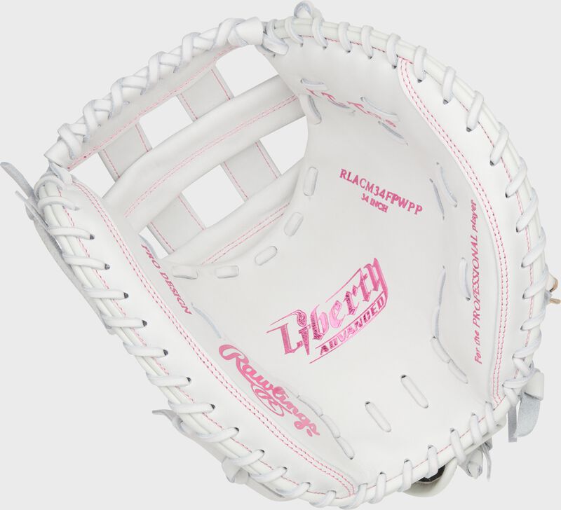 Liberty Advanced Color Series 34 in Catcher's Mitt, White/Pink