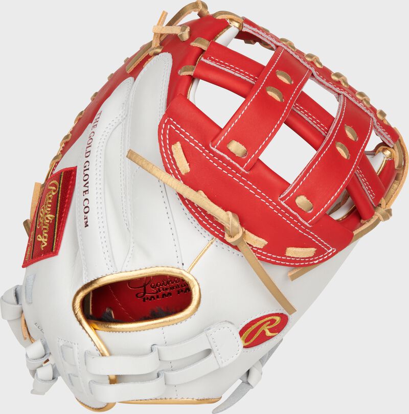 Liberty Advanced Color Series 34 in Catcher's Mitt, White/Scarlet