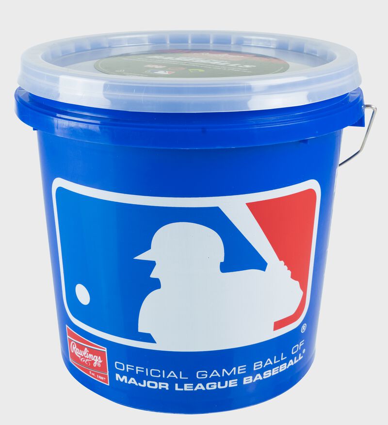 Bucket of 24 R12U Game Baseballs