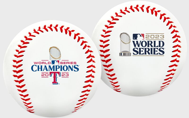 2023 Texas Rangers World Series Champions Replica Baseball