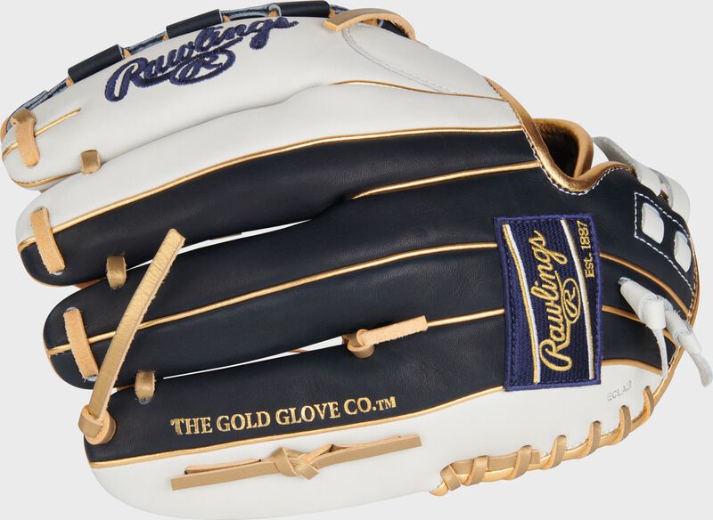Liberty Advanced Color Series 12 in Fastpitch Glove, White/Navy