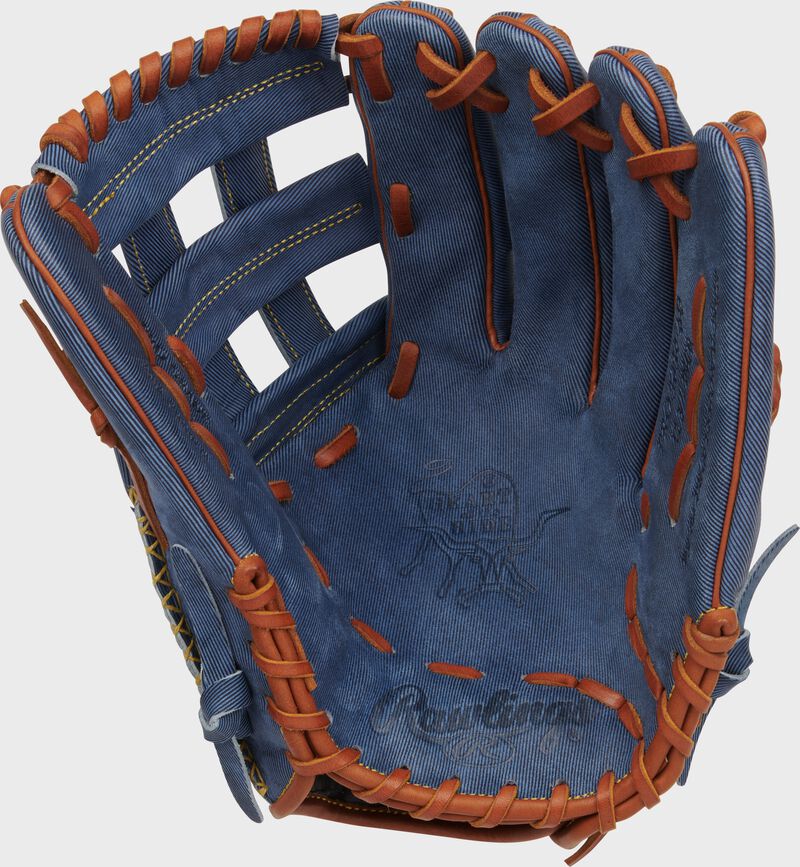 Heart of the Hide Pro Label Denim Outfield Glove