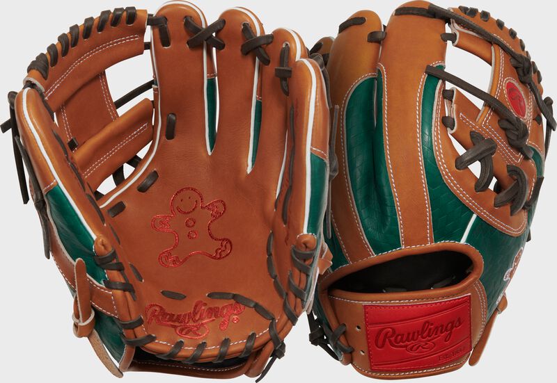 Exclusive Gingerbread Heart of the Hide 11.5" Infield Glove, Right Hand Throw