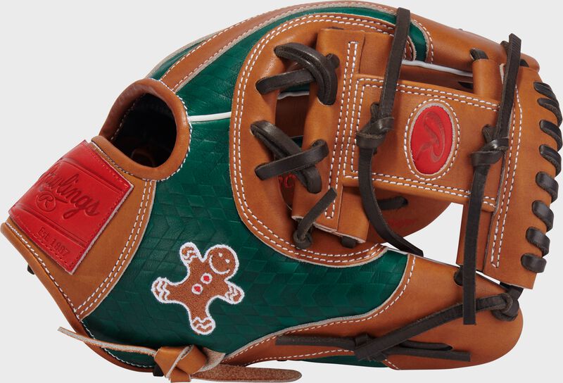 Exclusive Gingerbread Heart of the Hide 11.5" Infield Glove, Right Hand Throw