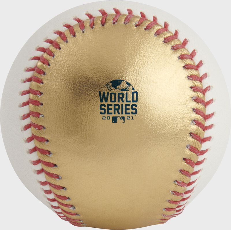 MLB 2021 Gold World Series Dueling Baseball