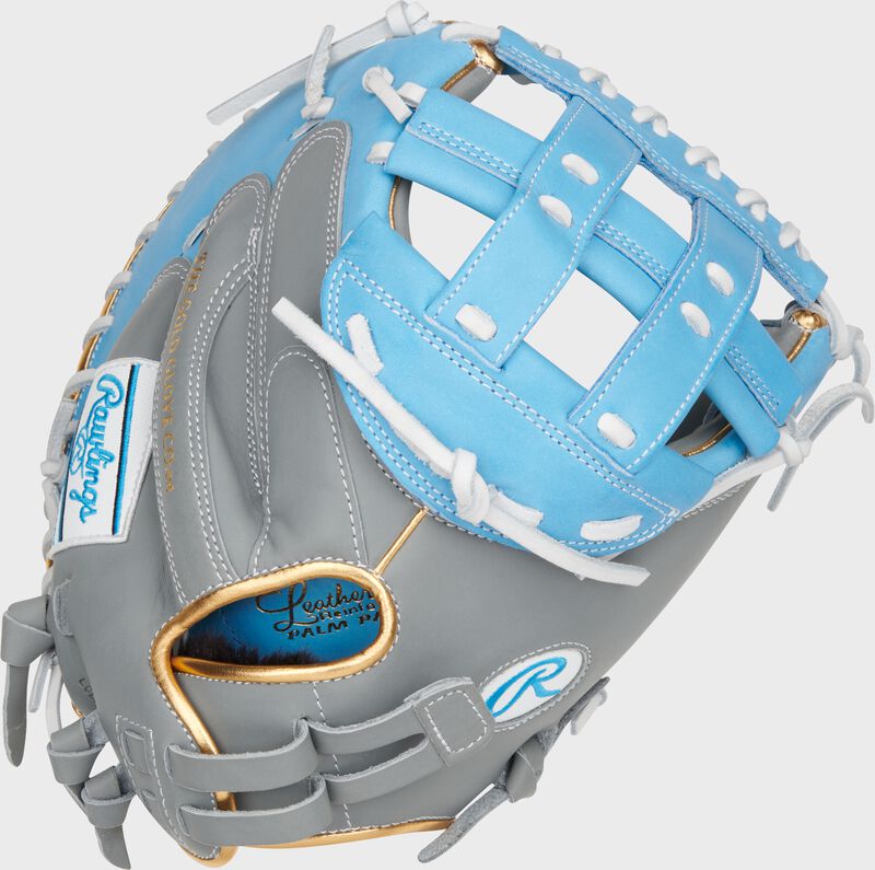 Liberty Advanced Color Series 34 in Catcher's Mitt, Gray/Columbia Blue