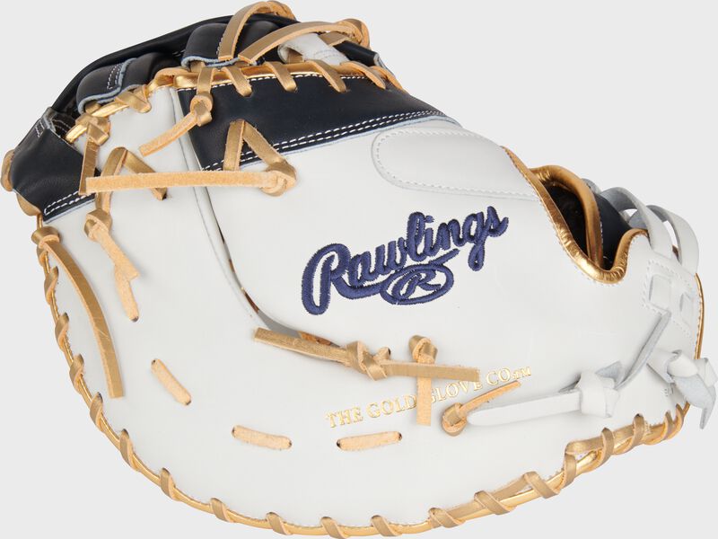 Liberty Advanced Color Series 13 in 1st Base Mitt, White/Navy