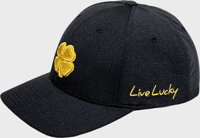 Rawlings Black Clover Gold Glove Fitted Hat