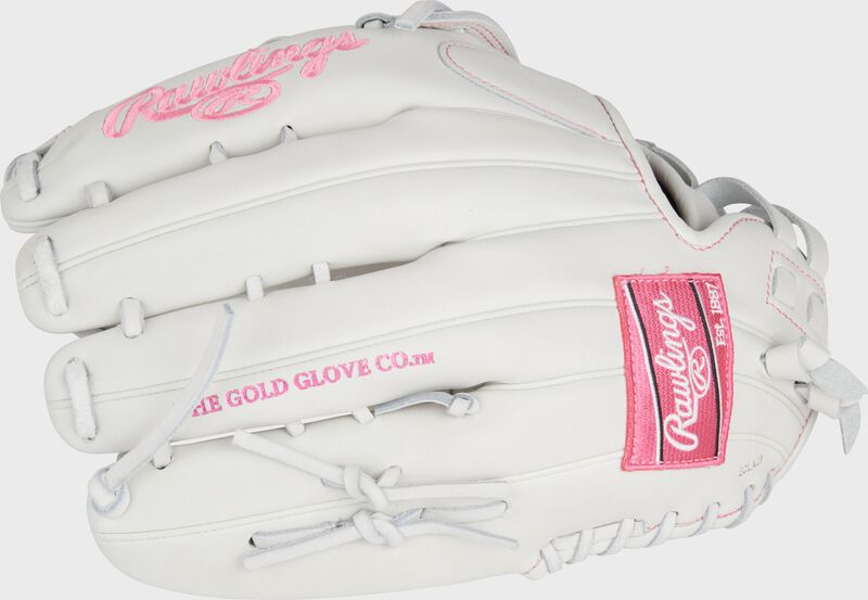 Liberty Advanced Color Series 12.75 in Outfield Glove, White/Pink