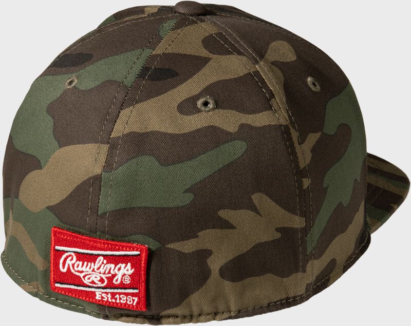 Rawlings Black Clover Game Day Camo Fitted Hat