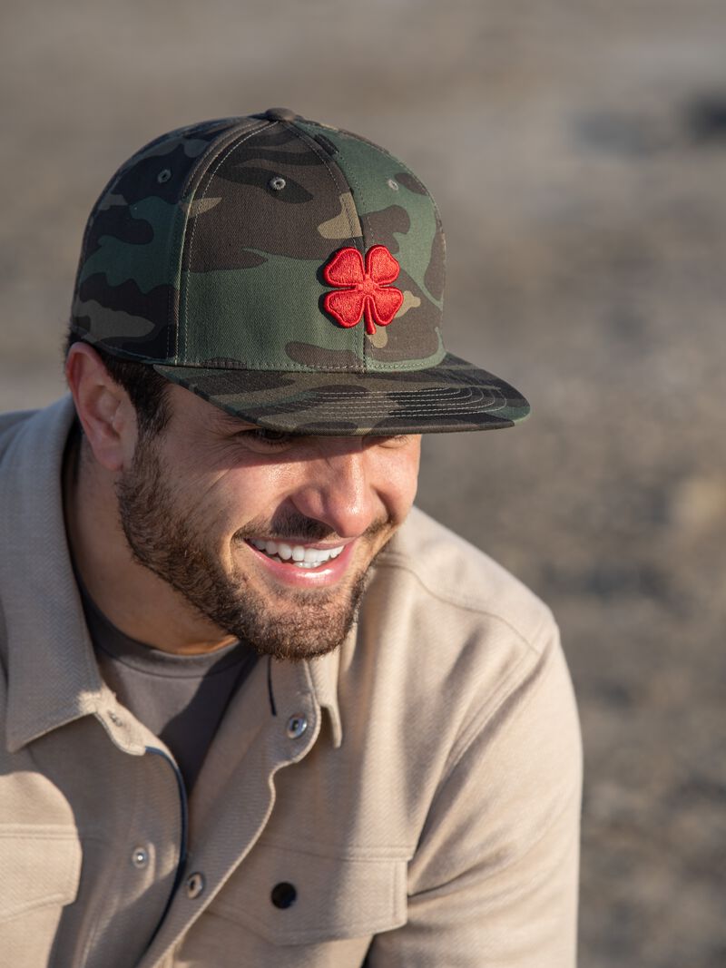 Rawlings Black Clover Game Day Camo Fitted Hat