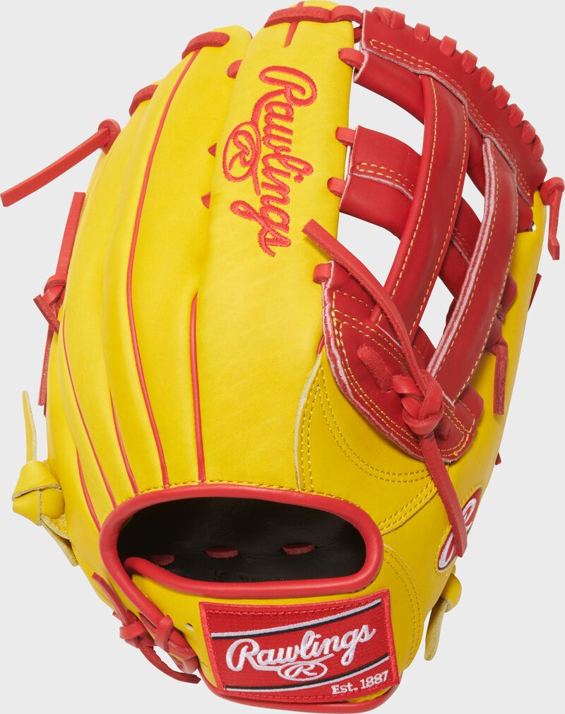 Ronald Acuña Jr. Heart of the Hide Outfield Glove, Right Hand Throw