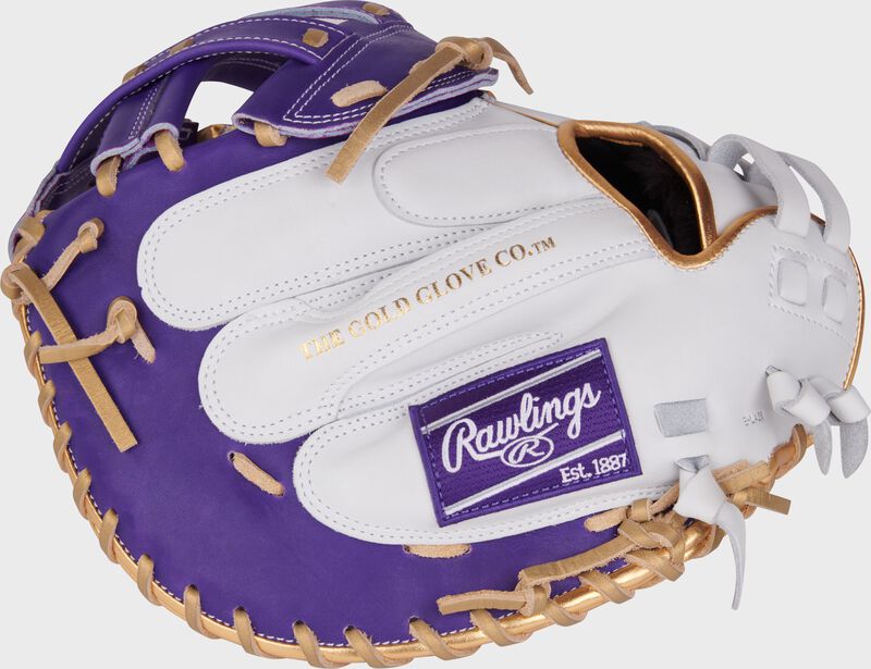 Liberty Advanced Color Series 34 in Catcher's Mitt, White/Purple