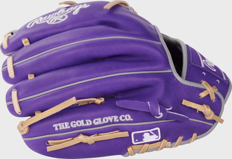 Exclusive 11.5" Heart of the Hide Purple Infield Glove, Right Hand Throw
