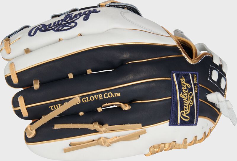 Liberty Advanced Color Series 12.75 in Outfield Glove, White/Navy