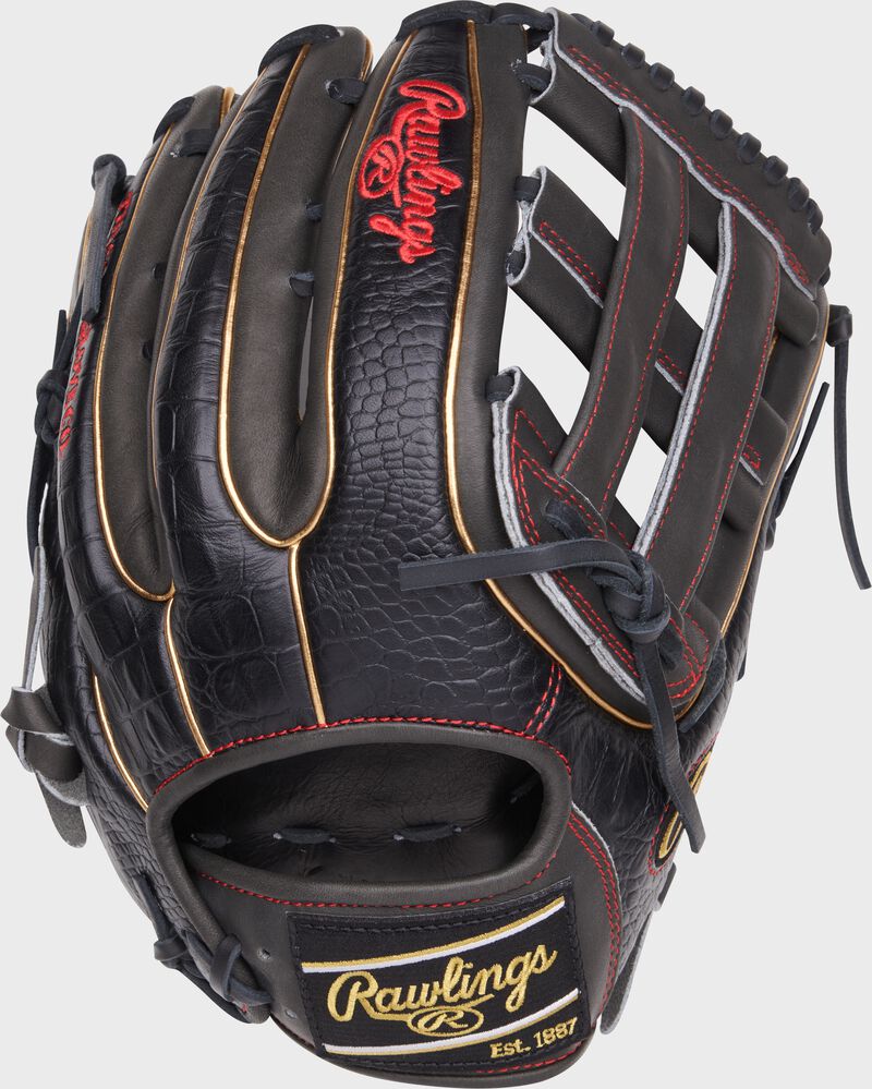 Heart of the Hide 12.75-Inch Croc Outfield Glove