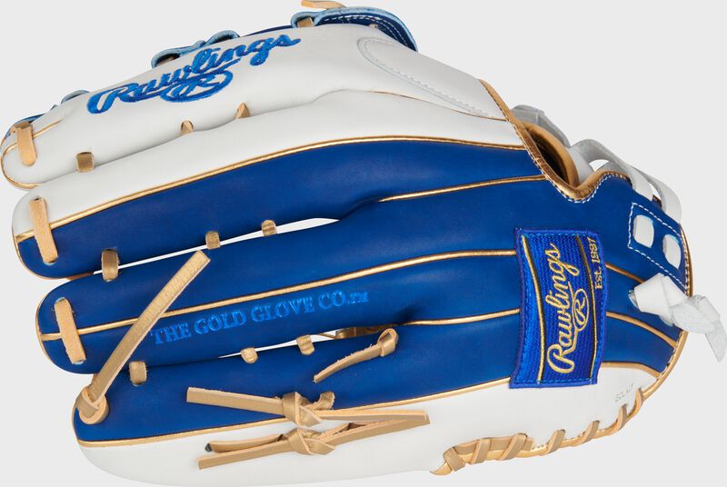 Liberty Advanced Color Series 12.75 in Outfield Glove, White/Royal