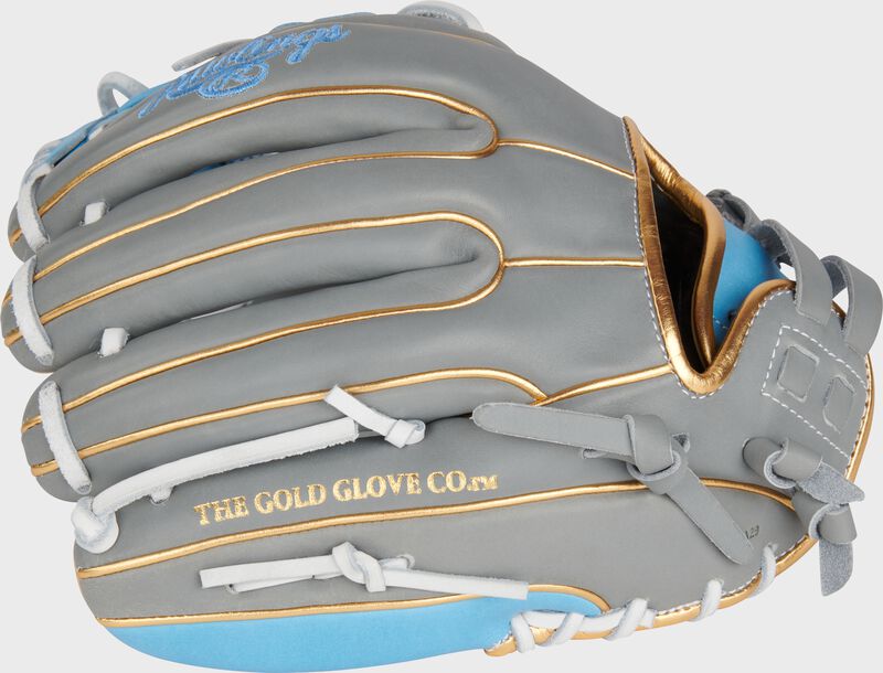Liberty Advanced Color Series 11.75 in Infield Glove, Gray/Columbia Blue