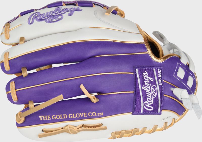 Liberty Advanced Color Series 12 in Fastpitch Glove, White/Purple