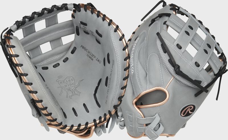 2022 Heart of the Hide 33 in Fastpitch Catchers Mitt