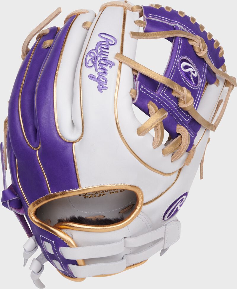 Liberty Advanced Color Series 11.75 in Infield Glove, White/Purple