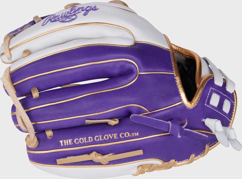Liberty Advanced Color Series 11.75 in Infield Glove, White/Purple