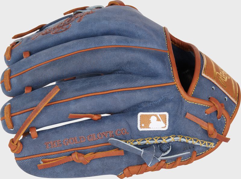 Heart of the Hide Pro Label Denim Infield Glove, Right Hand Throw