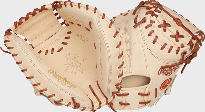 Heart of the Hide 34" Camel Catcher's Mitt, Right Hand Throw
