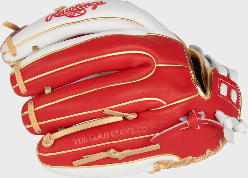 Liberty Advanced Color Series 11.75 in Infield Glove, White/Scarlet